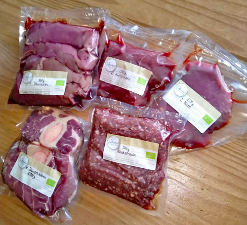 Biohof Harms-Rosien Putensen - Verkauf von Rindfleisch